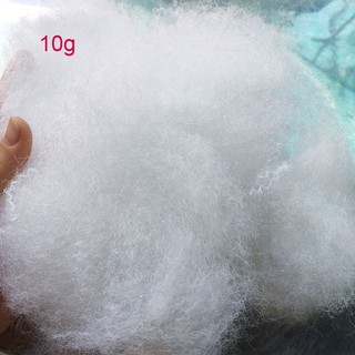 20g gòn polyester 100% nhồi thú làm handmade