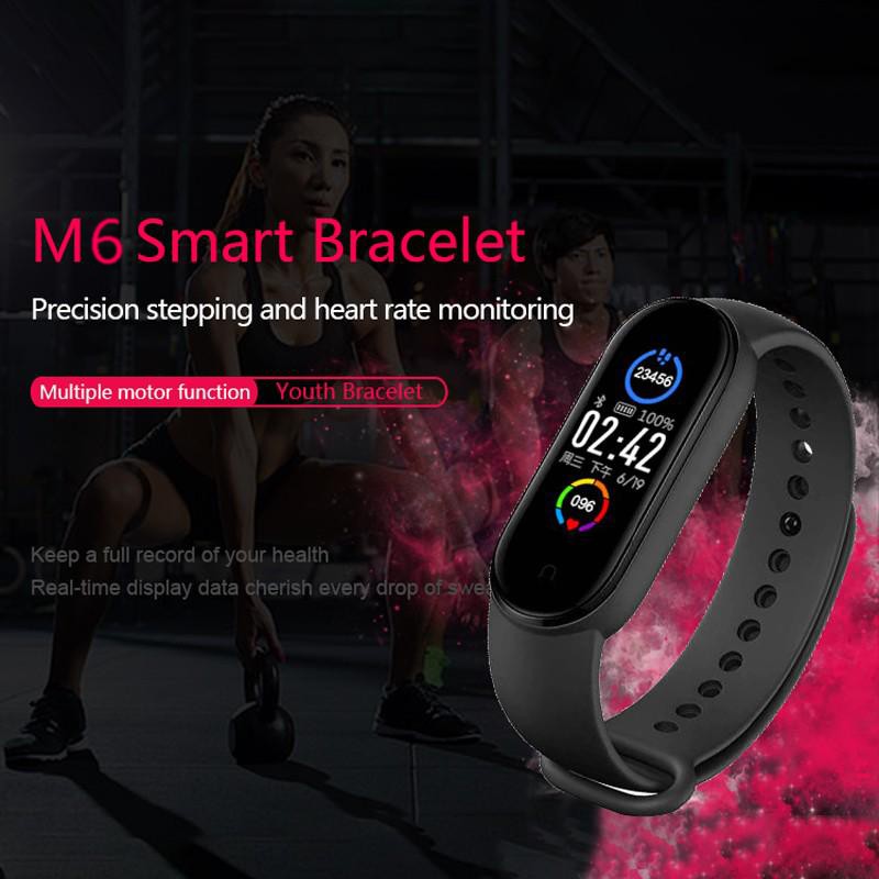 Đồng Hồ Thông Minh XS Store M7 Smart Band - Đo Nhịp Tim, Đổi Hình Nền, Chống Nước IP 67