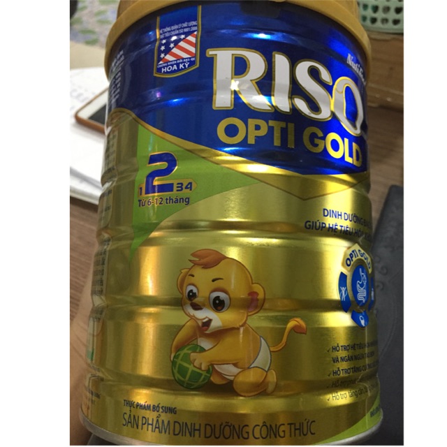 Sữa bột RISO Opti Gold 2/900g NutiFood