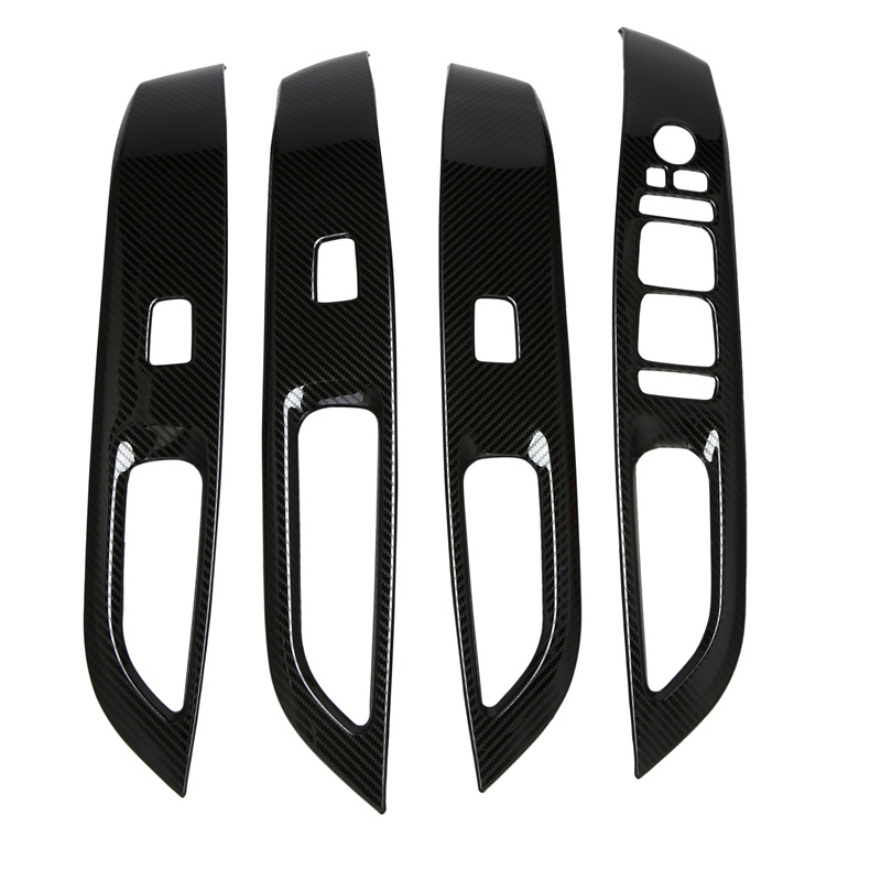 Bảng Công Tắc Nâng Cửa Kính Họa Tiết Sợi Carbon Trang Trí Nội Thất Cho Hyundai Tucson L 2021-2022
