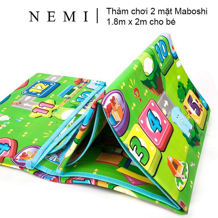 Thảm xốp MABOSHI 1.6X2M có 2 mặt