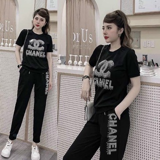 Bộ đồ thể thao đính đá tt215