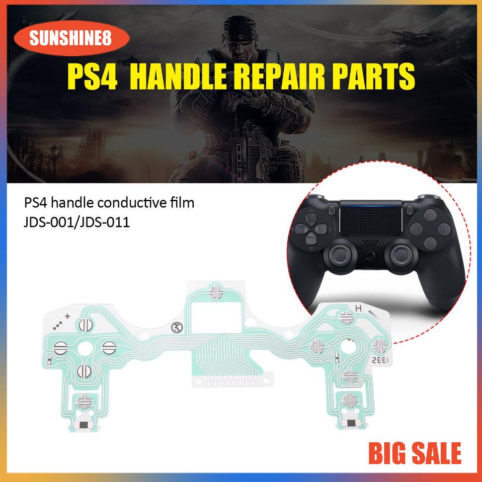 【SUN】Conductive Film Replacement Controller Button Ribbon Circuit Board For PS4