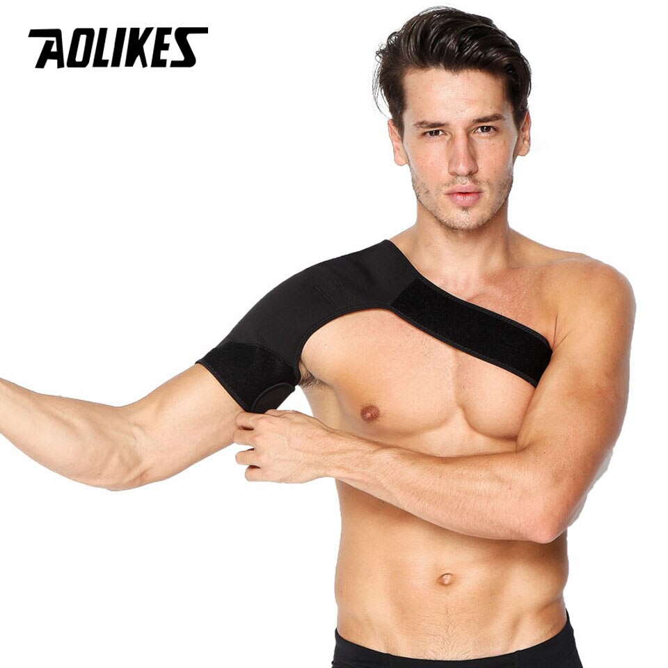 Đai cố định khớp vai AOLIKES A-1693 bảo vệ, cố định khớp xương vai sport shoulder support