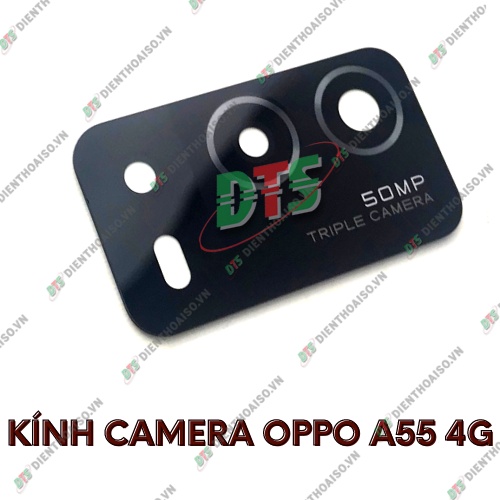 Kính camera oppo a55 4g kèm keo dán