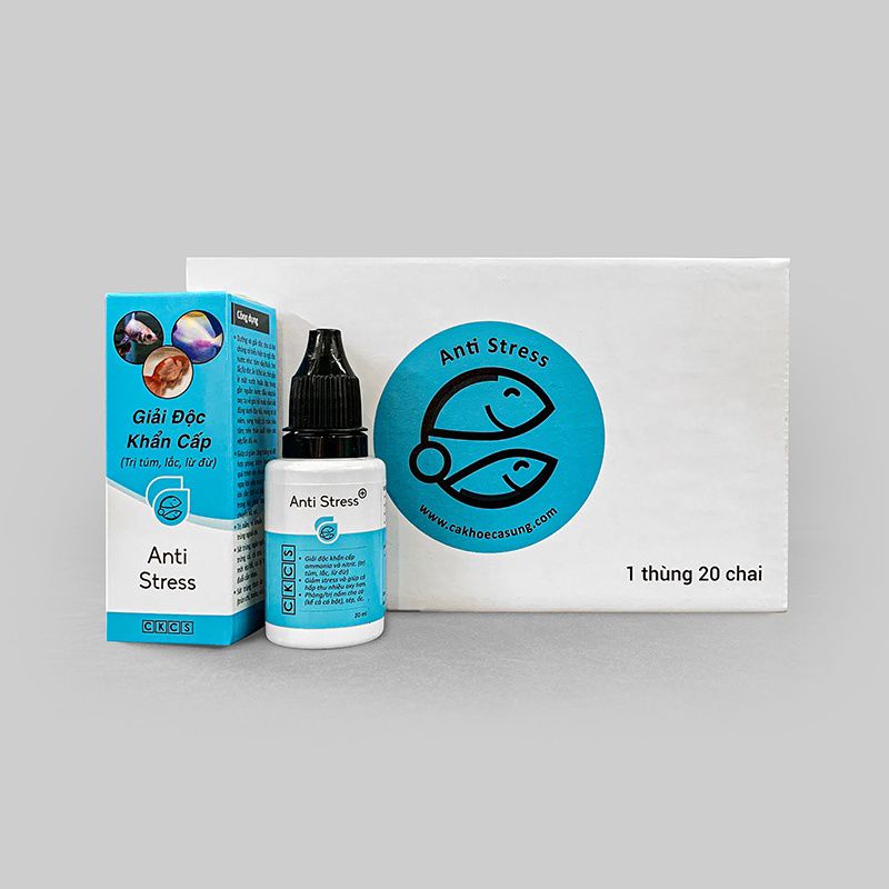 ANTI STRESS , DƯỠNG CÁ , NGỪA BỆNH , PHÒNG BỆNH CHO CÁ CẢNH , ANTI STRESS