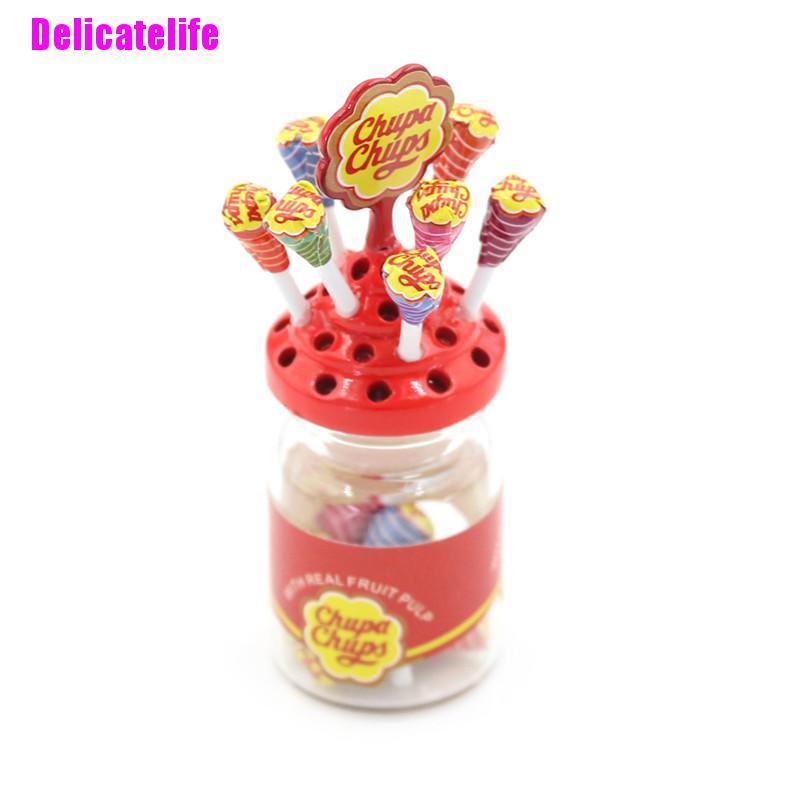 Kẹo Mút Mini Tỉ Lệ 1: 12 Trang Trí Nhà Búp Bê Giá Đỡ