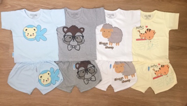 Combo 3 bộ Bosbibi cho bé 8-11kg