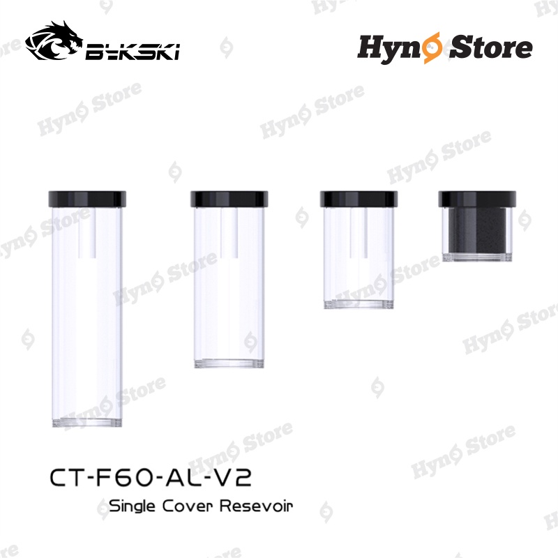 Tank trụ Bykski B-CT60-4H CT-F60-AL-V2 Tản nhiệt nước custom - Hyno Store