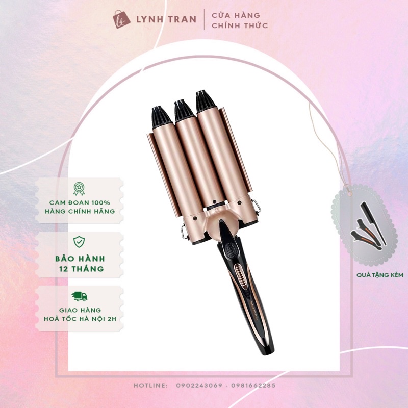 Máy kẹp sóng nước 28mm Pritech®