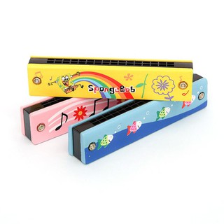 Kèn harmonica Gỗ Đồ Chơi Âm Nhạc Cho Bé