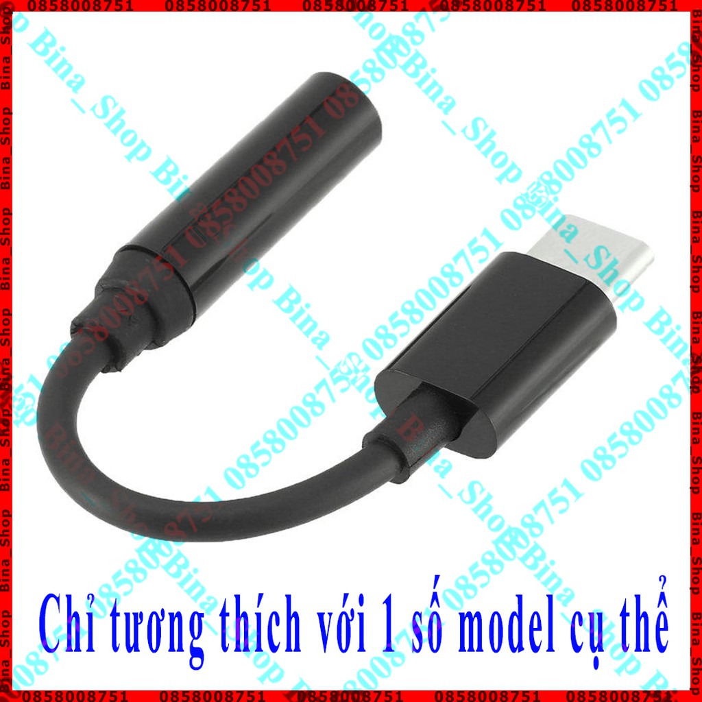 Cáp chuyển âm thanh từ type-C sang jack 3.5 tương thích 1 số dòng máy