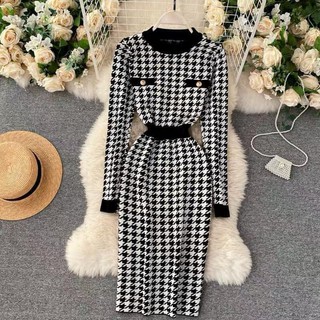 ĐẦM LEN ÔM DÁNG DÀI