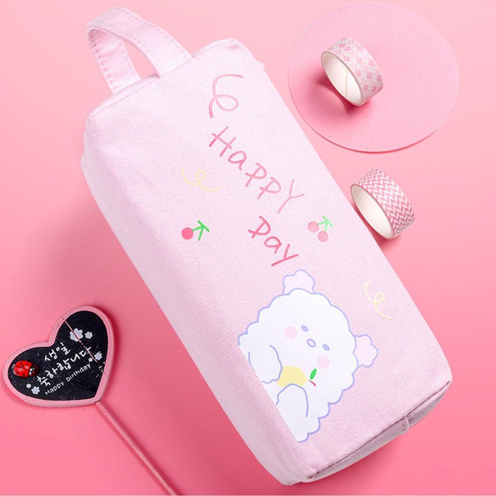 Túi Đựng Bút In Họa Tiết Hoạt Hình Dễ Thương Dành Cho Học Sinh Ốp