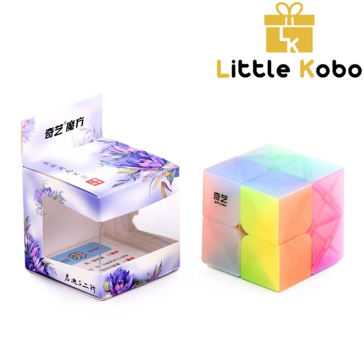 Bộ Sưu Tập Rubik Jelly QiYi 2x2 3x3 4x4 Pyraminx Skewb Square-1 SQ1 Windmill Fisher Rubic