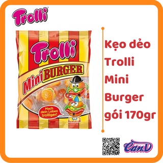 Kẹo dẻo Trolli Mini Burger gói 170gr