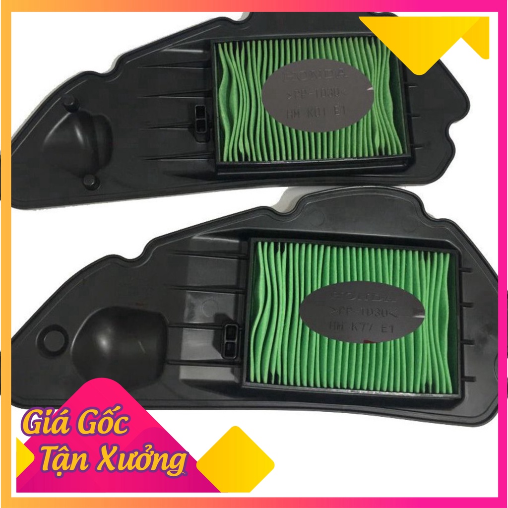 Lọc gió SH việt nam 2012-2016 VÀ 2017-2019 honda chính hãng (Ảnh Sp thật)