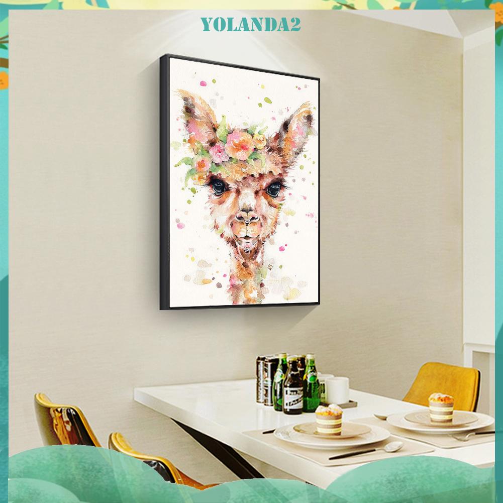 Bộ Tranh Đính Đá 5d Tự Làm Họa Tiết Hoa Nhiều Màu Sắc