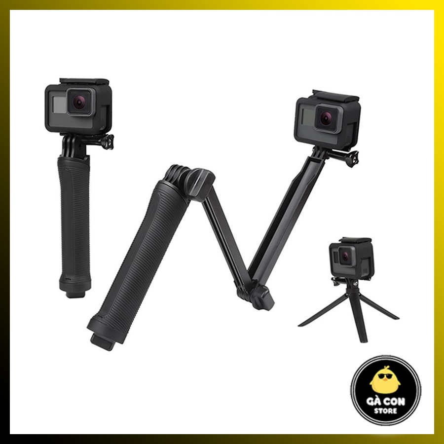 Gậy selfie 3-way GoPro Camera hành trình Sjcam đa năng