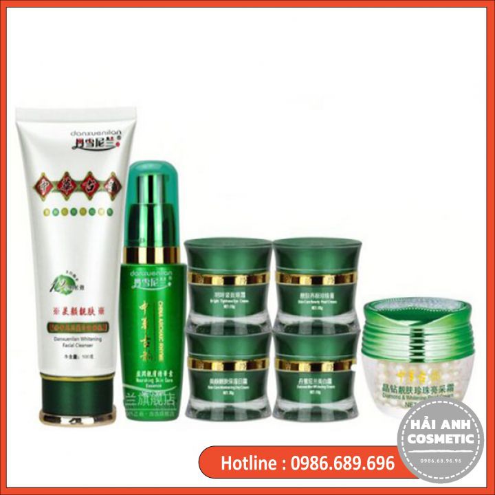Mỹ Phẩm Hoàng Cung Xanh Bộ 7 Sản Phẩm