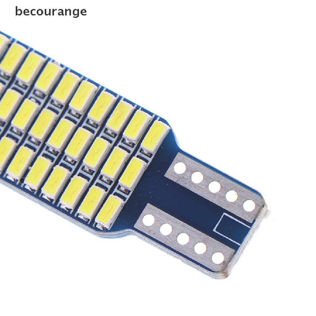 Bóng Đèn LED Canbus T10 3014 W5W 33 SMD Ánh Sáng Trắng Cho Cửa Xe Hơi