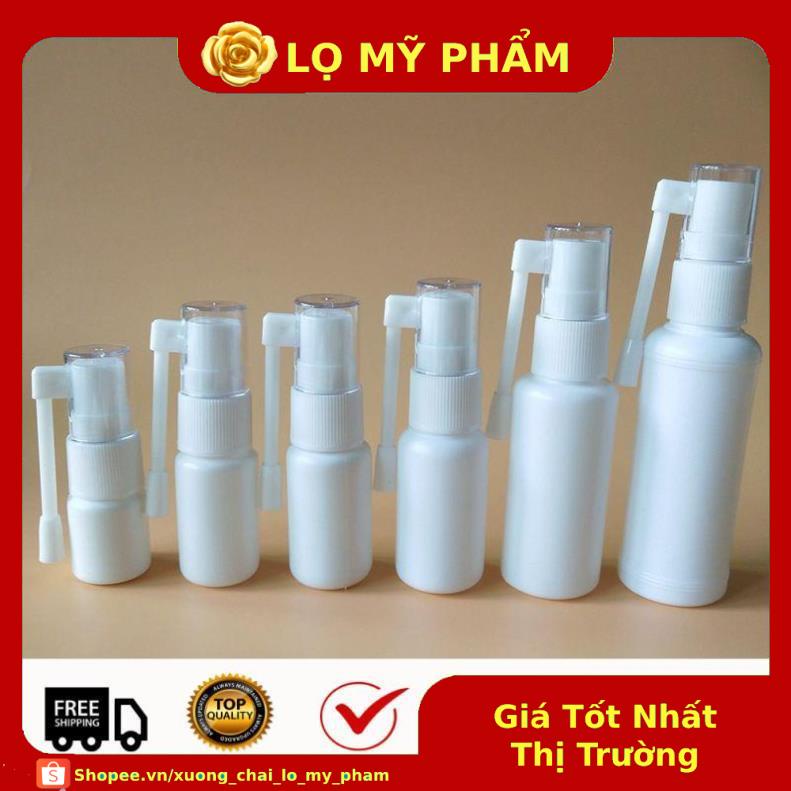 Chai xịt mũi 360 độ 10ml, 20ml đựng dung dịch , xuong chai lo