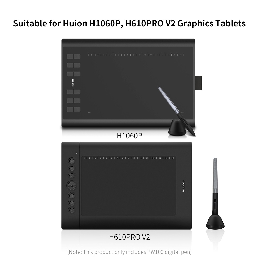 Bút Cảm Ứng stylus pen Huion PW100  Cho Máy Tính Bảng H640P/H950P/H1060P/H1161/HC16/HS64/HS610