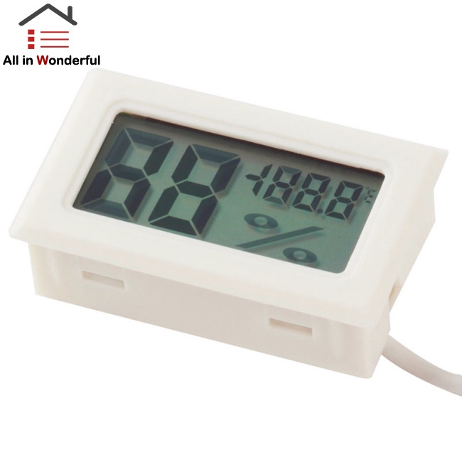 Nhiệt Kế Điện Tử Mini Màn Hình Lcd -50Celsius To 70c