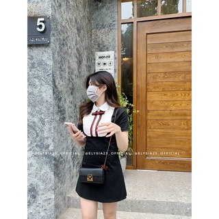 Váy cổ nơ tiểu thư - Tina dress