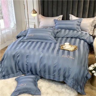 Set chăn ga lụa KQ