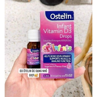Vitamin D3 ostelin dạng giọt