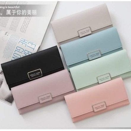 Ví Nữ Dài Cầm Tay Forever Young.VÍ NỮ D0099- NHỎ GỌN,TIỆN LỢI DÁNG GẤP NẮP