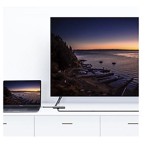 Hub Chia Cổng USB Type C Đa Năng 8 In 1 WiWU Alpha A831HRT 8 Giao Diện - Hàng Chính Hãng