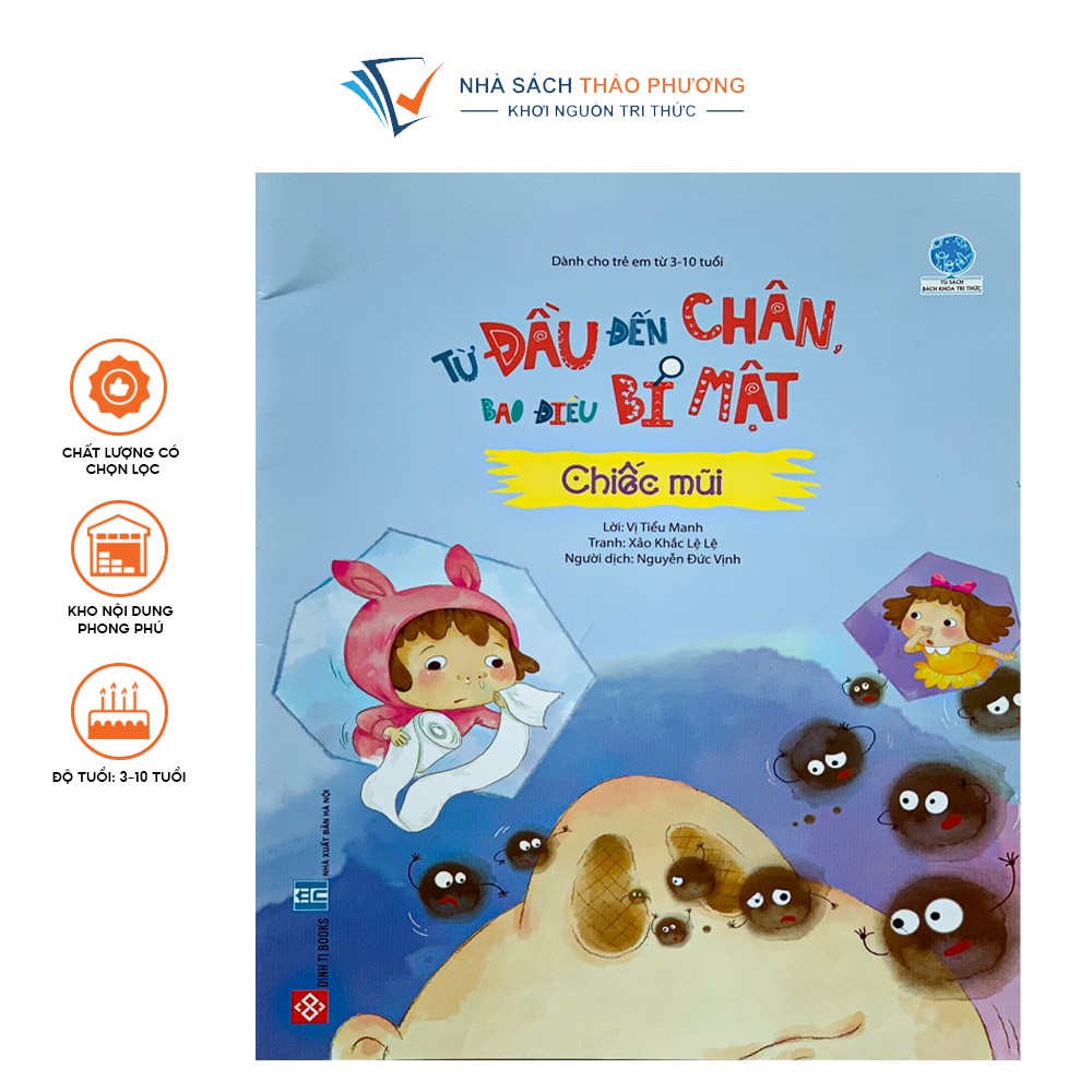 Sách - Giải mã cơ thể từ đầu đến chân, bao điều bí mật bách khoa tri thức cho bé từ 3 tuổi