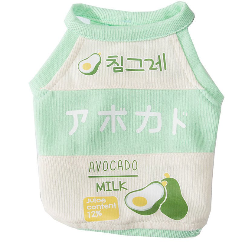 Mới Áo Họa Tiết Trái Cây Thời Trang Xuân Hè Cho Thú Cưng