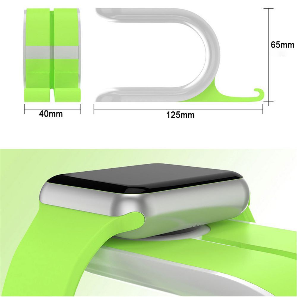 CHINK New Desktop Watch Rack Charging Dock Silicone Phone Stand Holder for Apple Watch iPhone