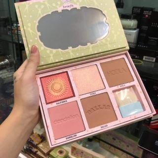 Bảng phấn má benefit Cheekleaders pink squad