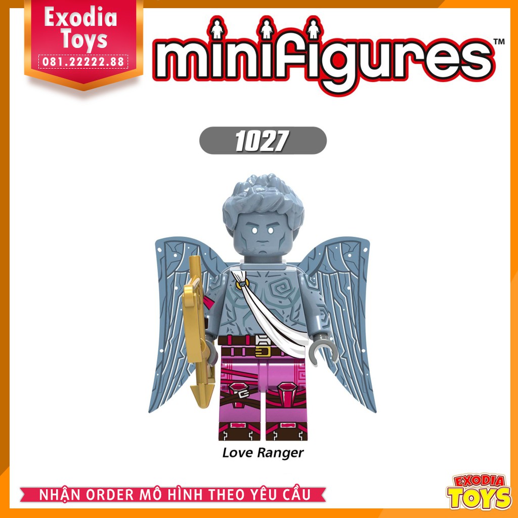Xếp hình Minifigure nhân vật trò chơi sinh tồn Fortnite - Đồ Chơi Lắp Ghép Sáng Tạo - XINH X0228