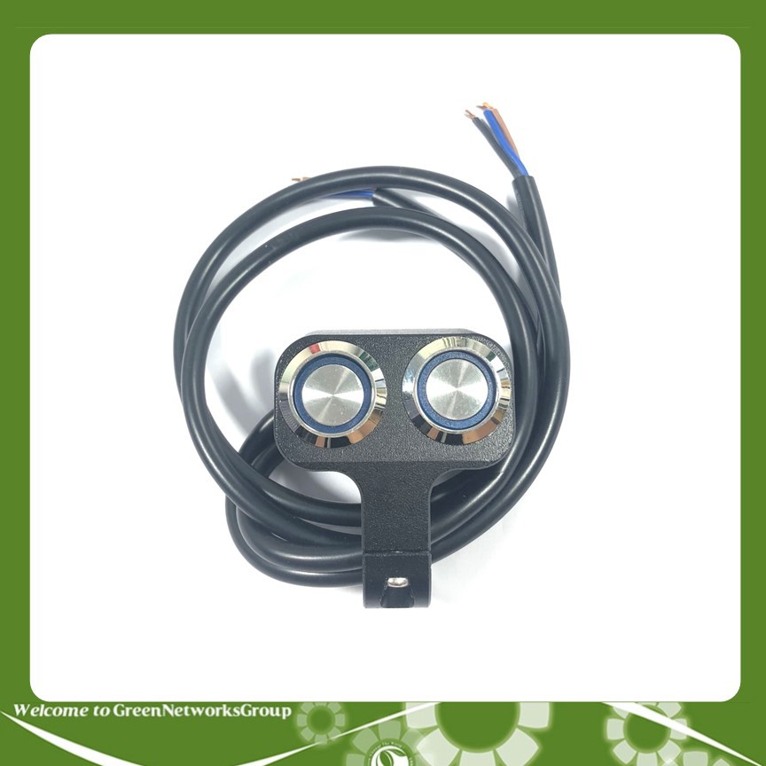 Công tắc led 2 nút Greennetworks