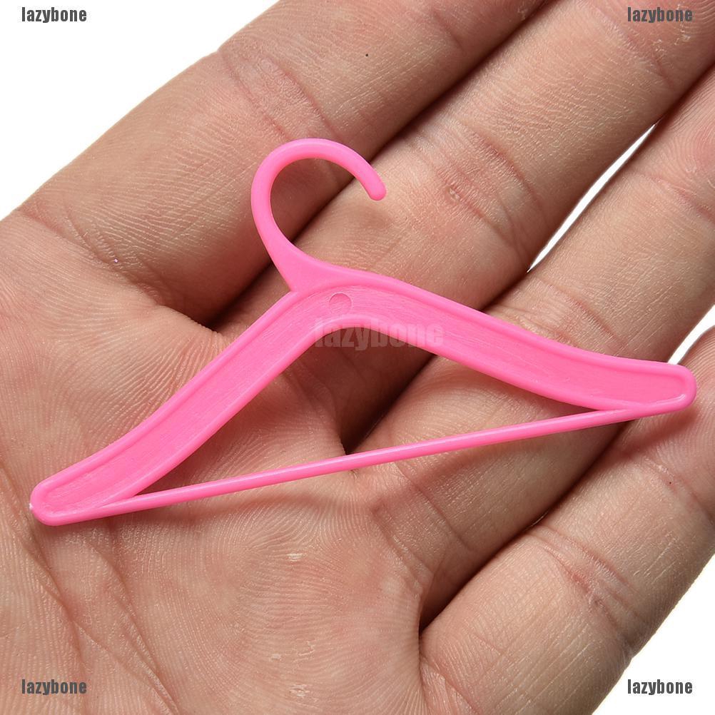 Bộ 20 Móc Nhựa Treo Quần Áo Màu Hồng Xinh Xắn