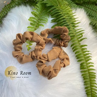 Cột Tóc, Buộc Tóc Scrunchie Vải Trơn phong cách hàn quốc - Ảnh thật