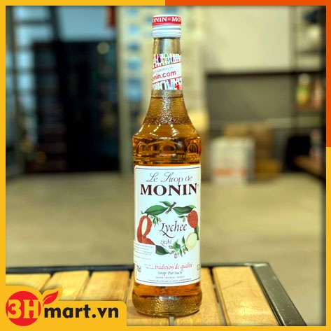 Siro vải thiều monin 700ml