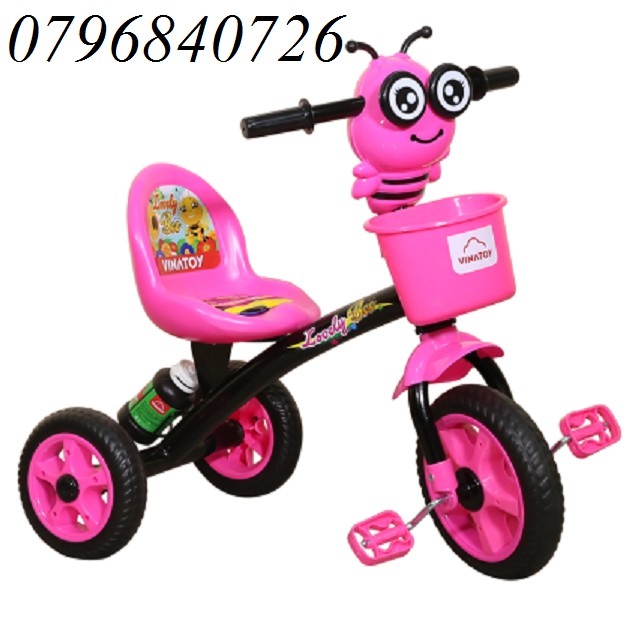 XE ĐẠP CON ONG 3 BÁNH CHO BÉ