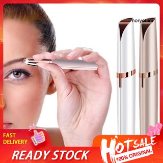 Image of ✡WCZ✡Painless Women Electric Eyebrow Trimmer Epilator Face Chin Lip Nose Hair Remover