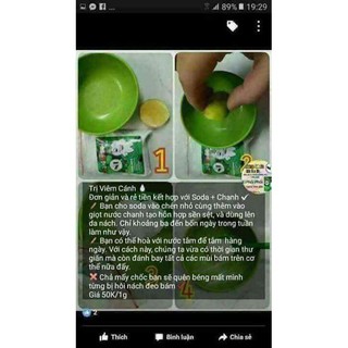 BỘT BAKING SODA MIX BẠC HÀ  【 3C 】