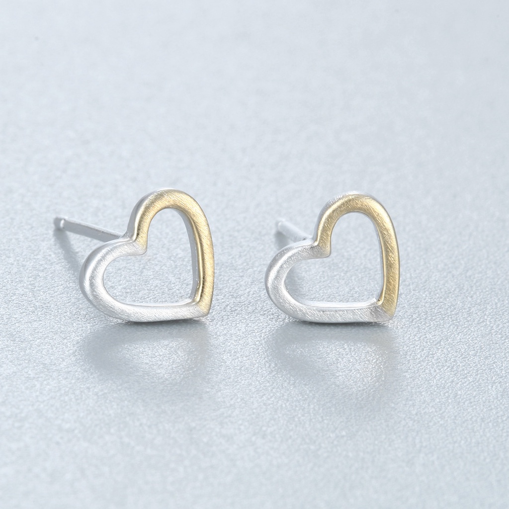 Đôi Bông Tai Hình Trái Tim Nhiều Màu Sắc Thời Trang Dễ Thương Cho Nữ