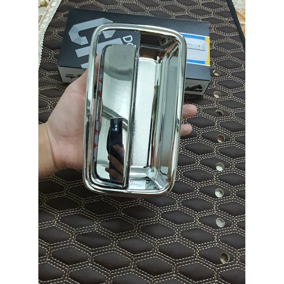 BỘ ỐP TAY MỞ CỬA XE TẢI KIA K2700 K3000 K165S K140 K125 MẠ XI INOX