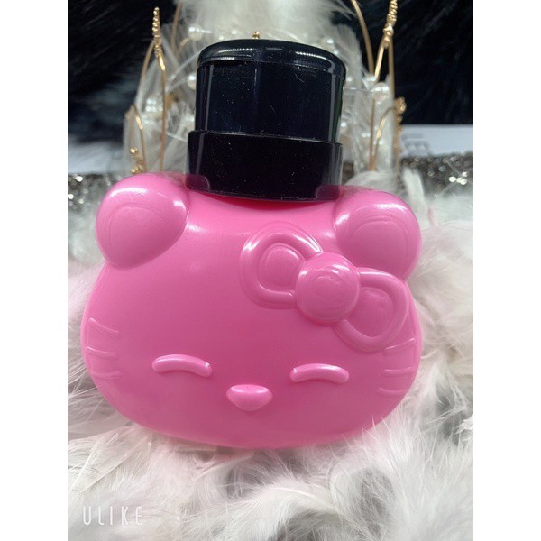 Bình đựng axiton hình mèo kitty đáng yêu