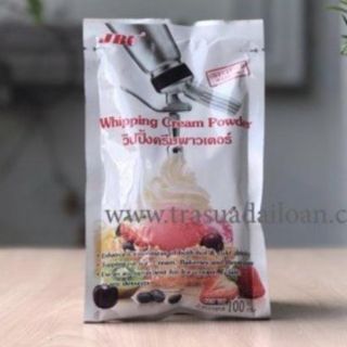 Wipping cream dạng bột gói 100g tương đương 500ml Hàng Thái Lan