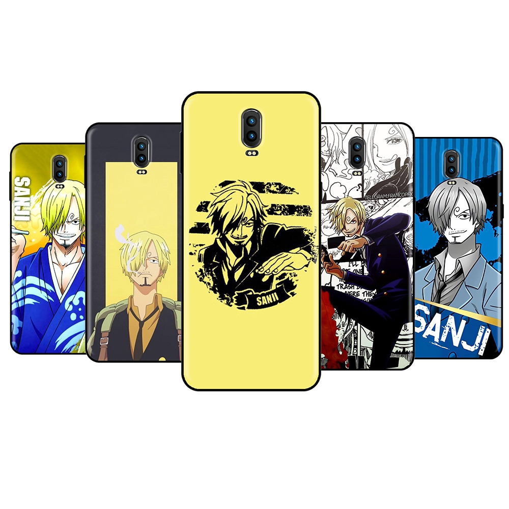 Ốp điện thoại mềm hình Sanji One Piece 090 cho OPPO A3S A39 A59 A83 F5 F7 F9 A1K Realme X 5i Lite